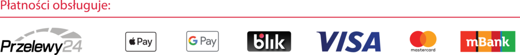 Akceptowane metody płatności